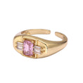 Load image into Gallery viewer, "Charlotte" 24k gold filled ring