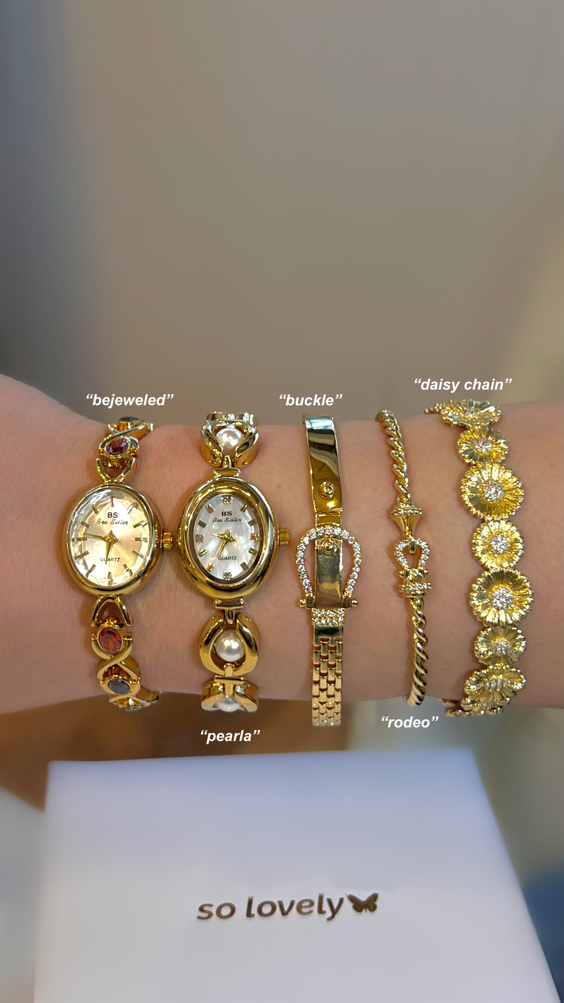 “perla” LIMITED vintage watch