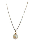 Load image into Gallery viewer, “charlotte” pearl silver necklace