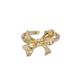 Load image into Gallery viewer, tied ribbon bow adjustable ring