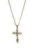Load image into Gallery viewer, “Lani” 14k gold filled cz cross