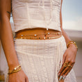 Load image into Gallery viewer, “sunkissed” 16k gold filled waist chain