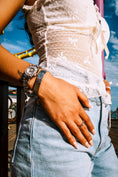 Load image into Gallery viewer, “ours” cz adjustable ring