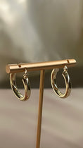 Load image into Gallery viewer, "divine" 14k gold filled hoops