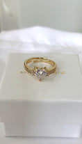 Load image into Gallery viewer, “promise” 24k gold filled heart adjustable ring
