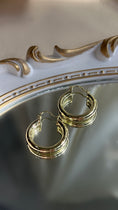 Load image into Gallery viewer, "divine" 14k gold filled hoops
