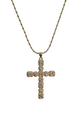 Load image into Gallery viewer, “Donna" 14k gold filled cross
