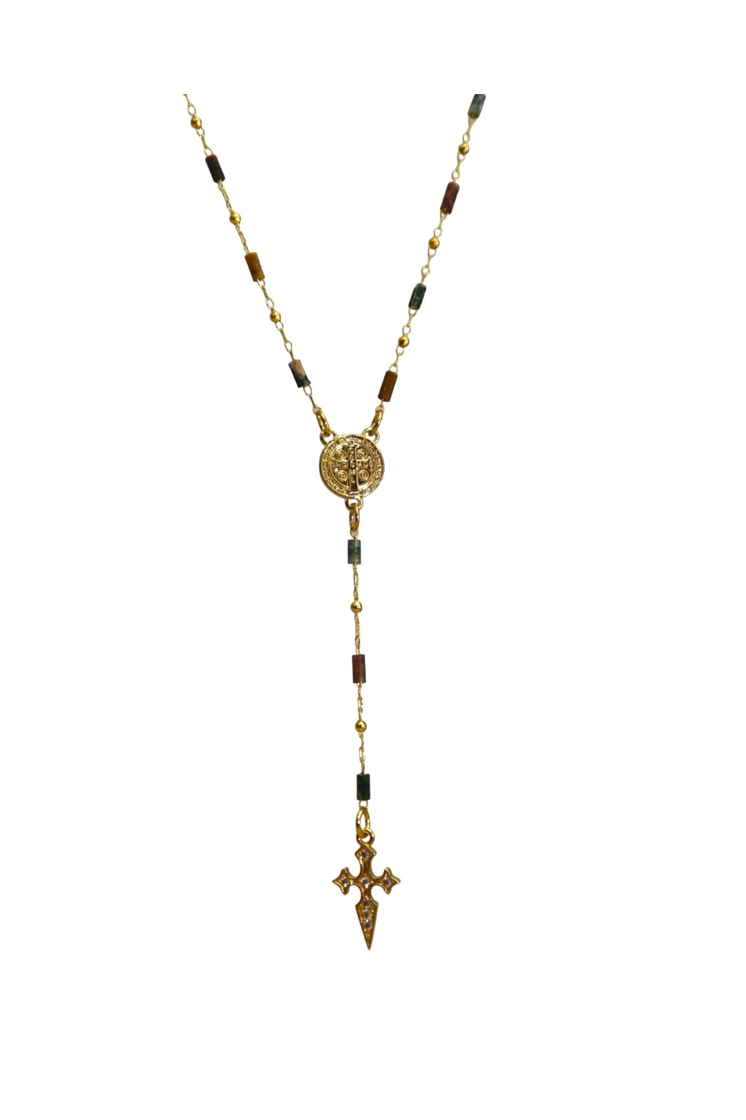 “water” 14k gold filled Rosary