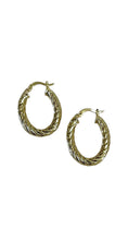 Load image into Gallery viewer, “revolve” 14k gold filled hoops
