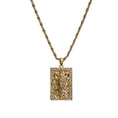 Load image into Gallery viewer, "Mila" 14k gold filled virgin mary necklace
