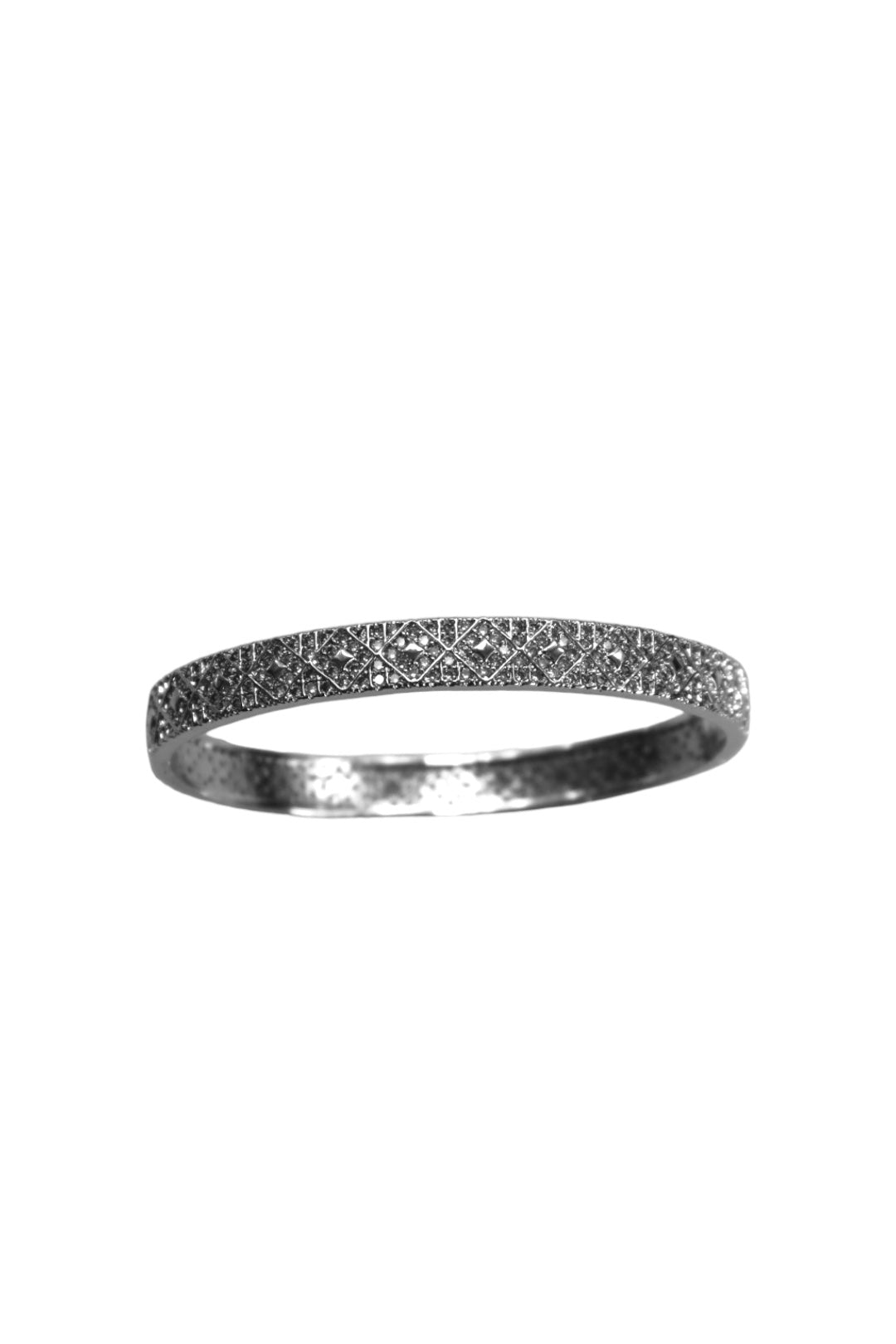 “alara” silver cz bangle