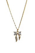 Load image into Gallery viewer, “Lolita” 14k gold filled bow necklace

