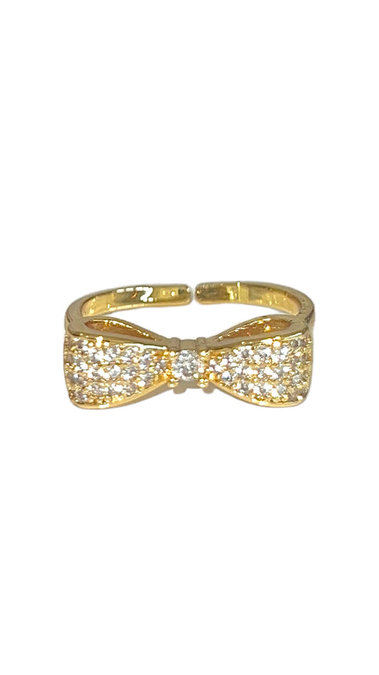 “Dolly” 14k gold filled cz ring