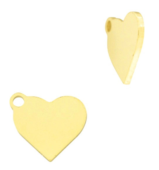Side gold heart chain-BFG2007