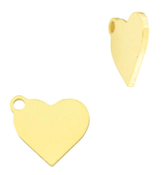 Side gold heart chain-BFG2007