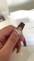 Load image into Gallery viewer, “promise” 24k gold filled heart adjustable ring
