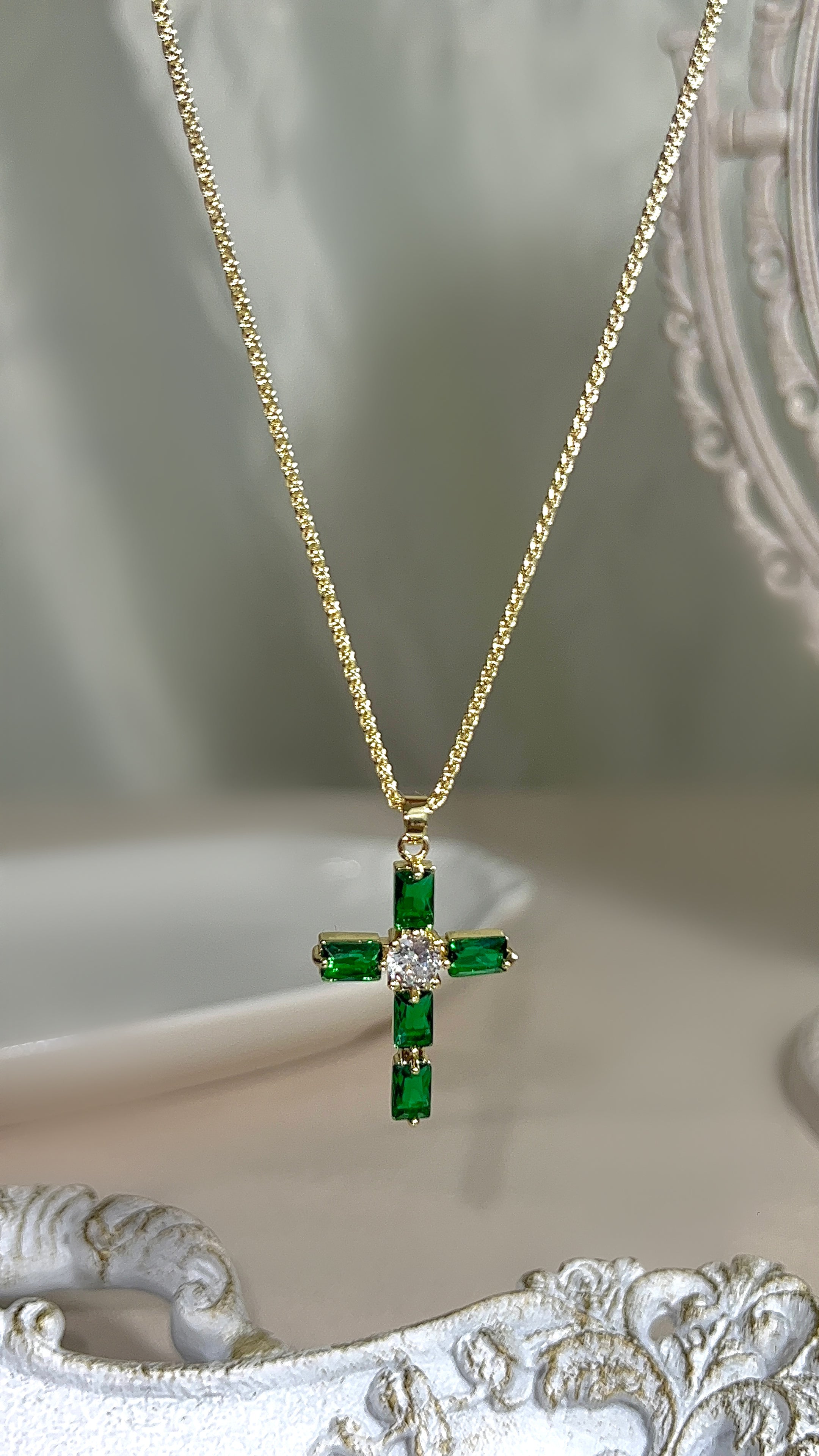 emerald cross